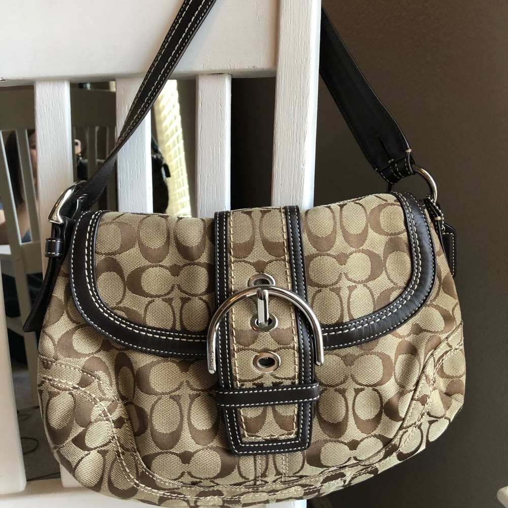 Brown Coach Handbag